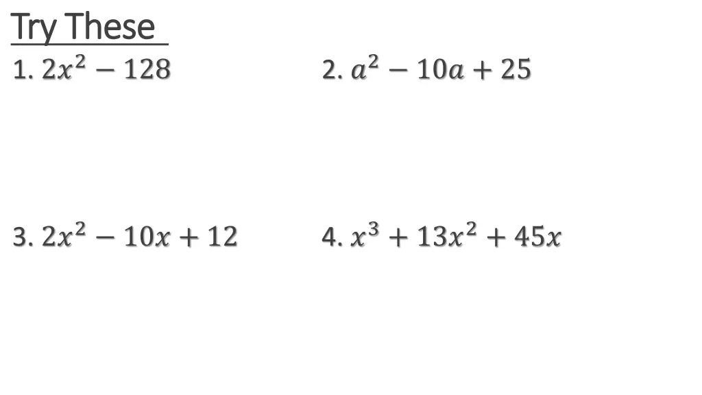 try these try these 1 2 2 128