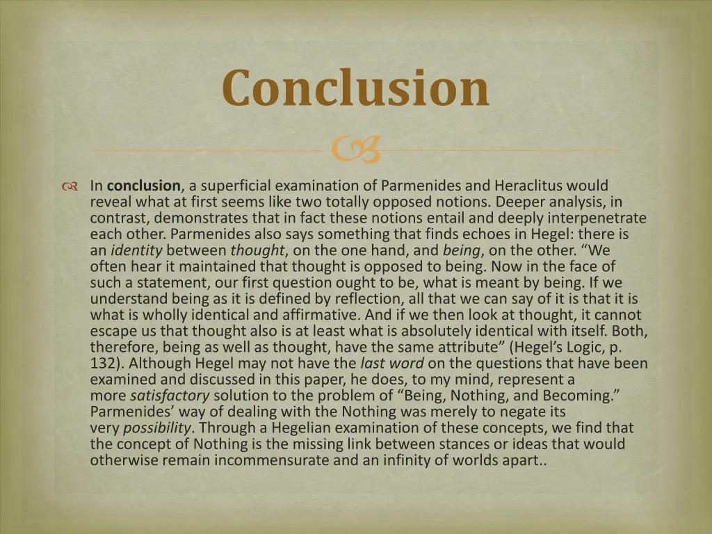 conclusion 1
