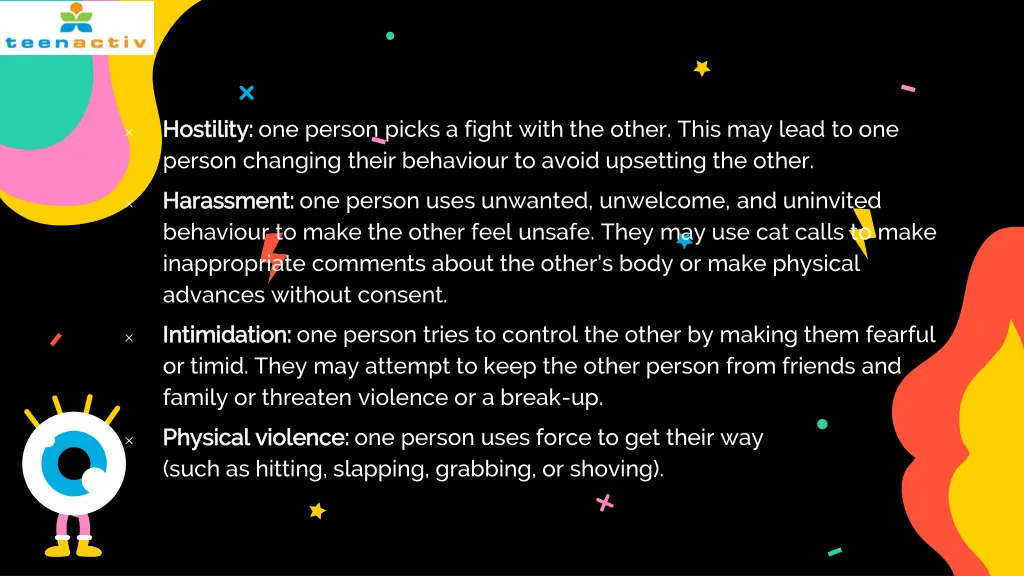 hostility hostility one person picks a fight with