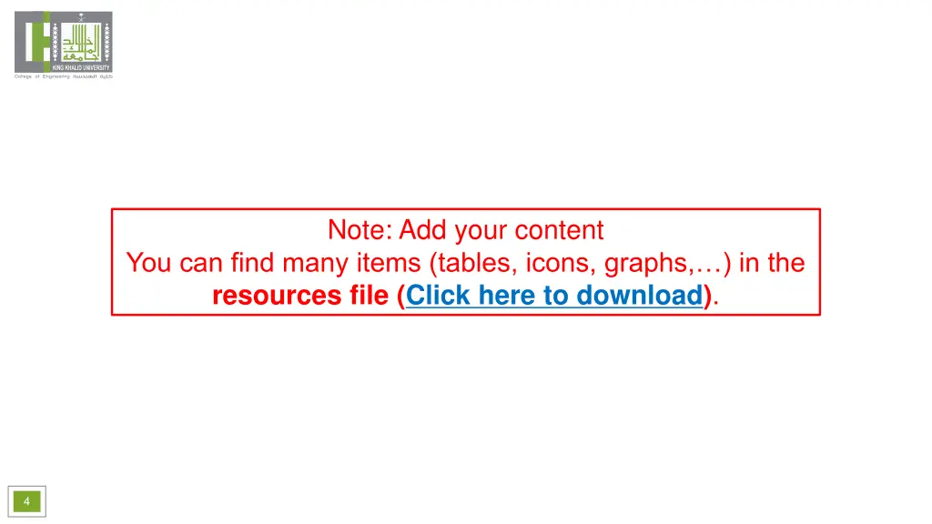 note add your content