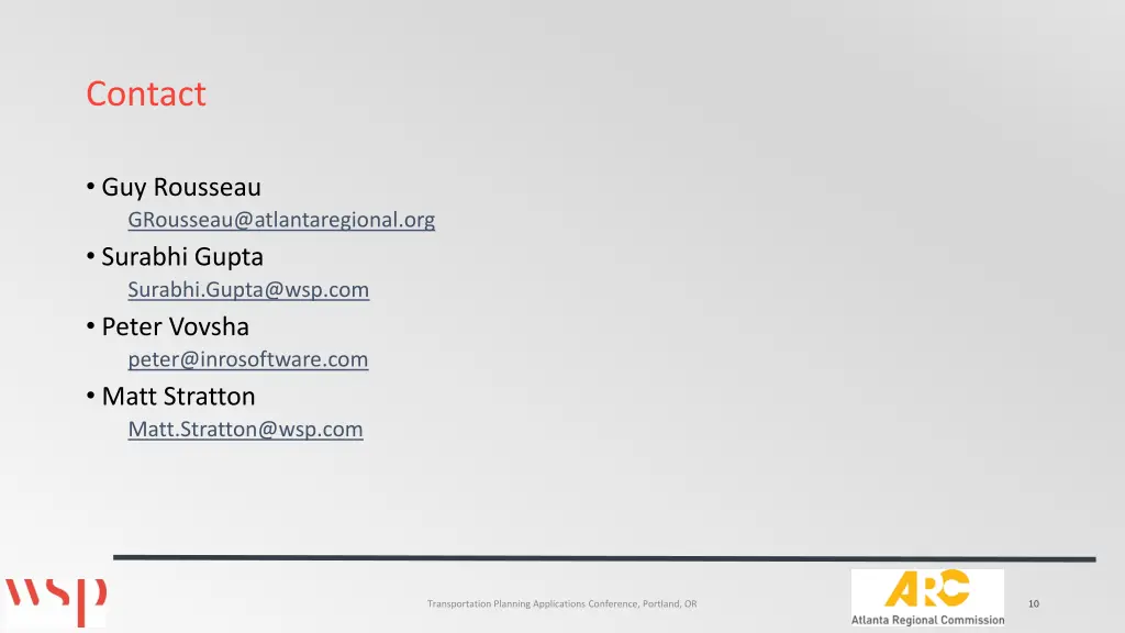 contact