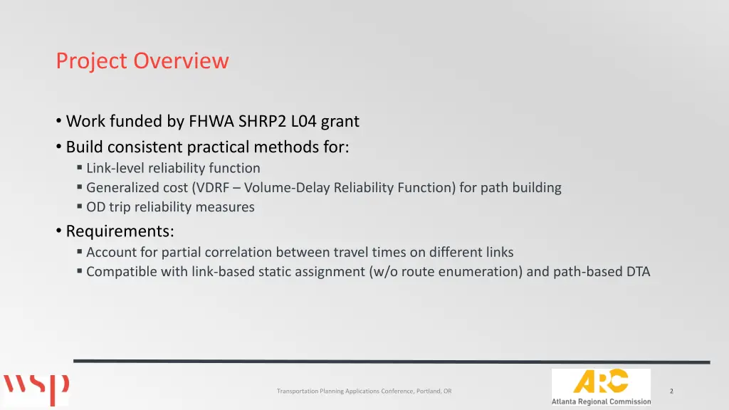 project overview