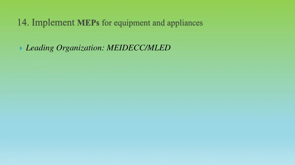 leading organization meidecc mled