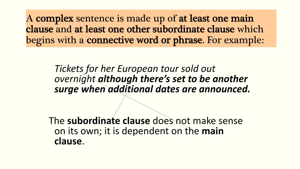 a complex complex sentence is made up of at least
