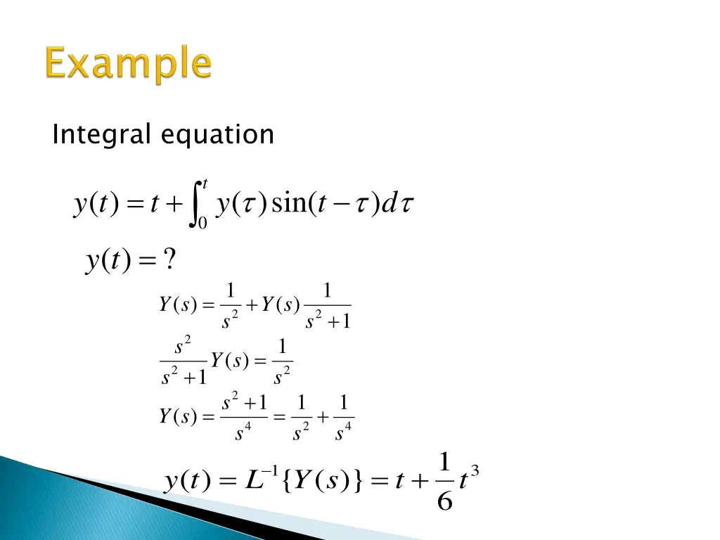integral equation