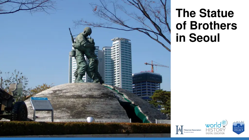 the statue of brothers in seoul