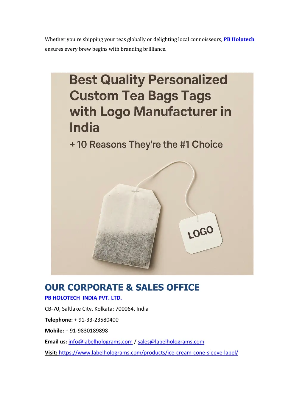 whether you re shipping your teas globally