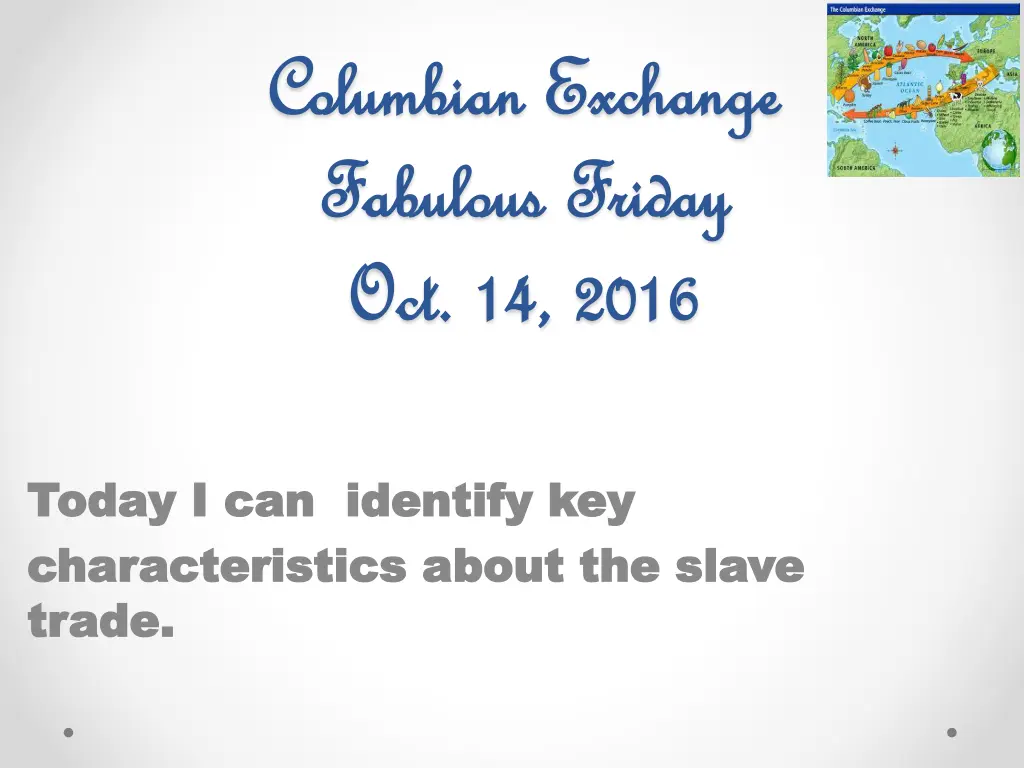 columbian exchange columbian exchange fabulous