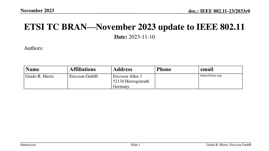 november 2023