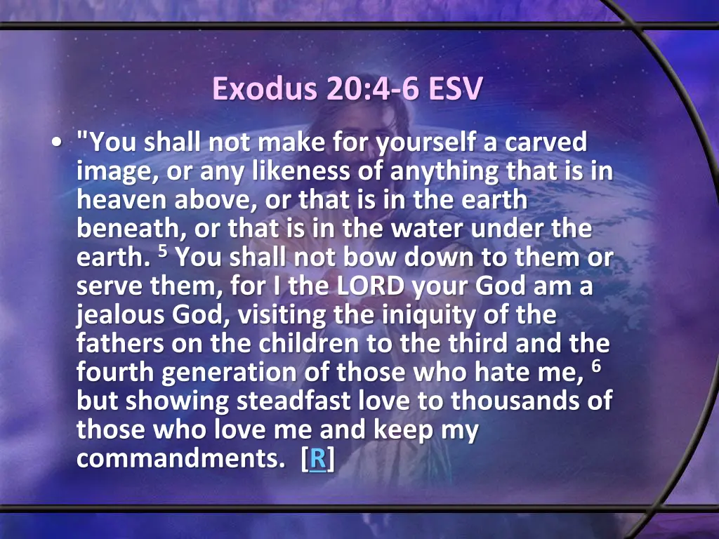 exodus 20 4 6 esv