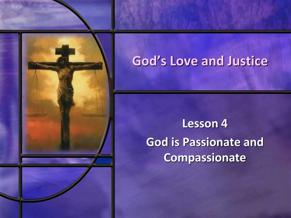 god s love and justice