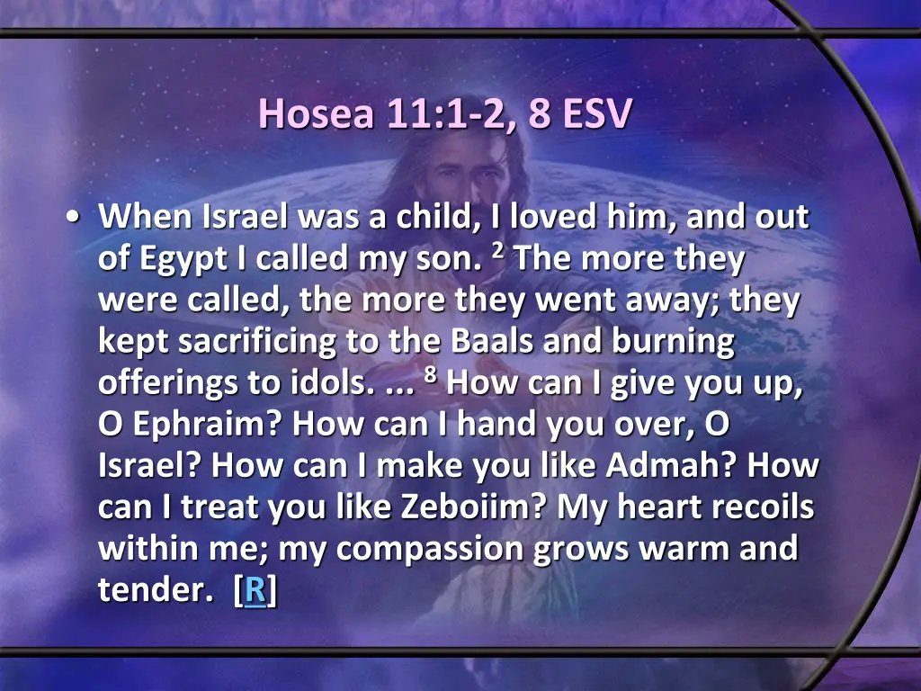 hosea 11 1 2 8 esv