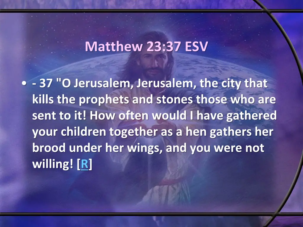 matthew 23 37 esv