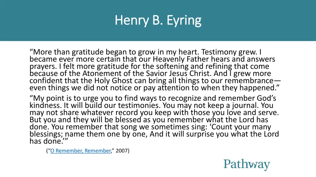 henry b eyring henry b eyring 1