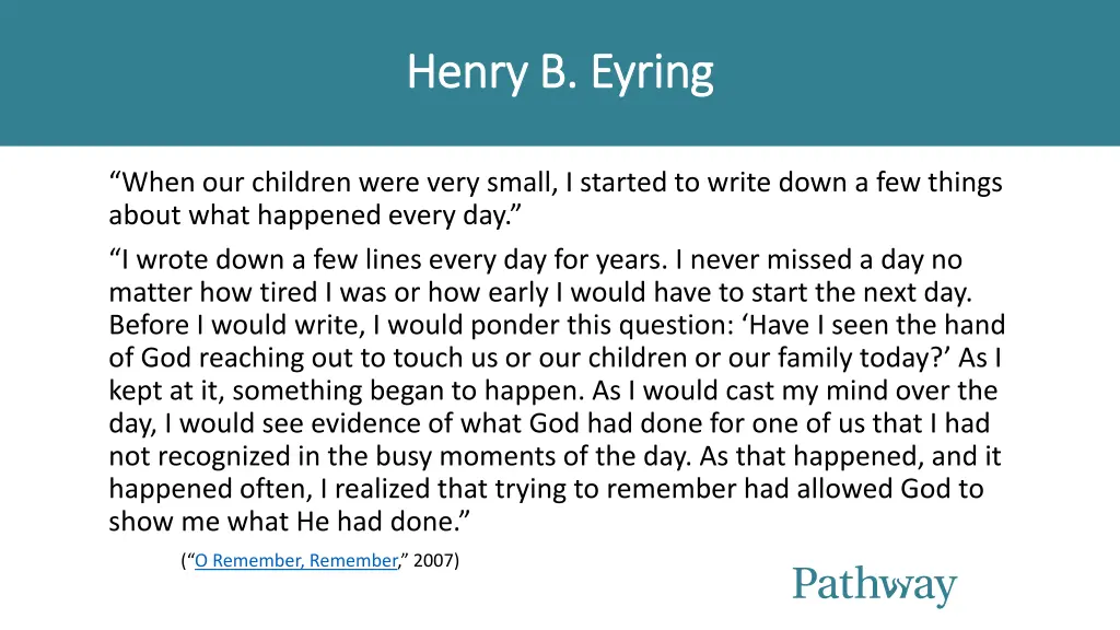 henry b eyring henry b eyring