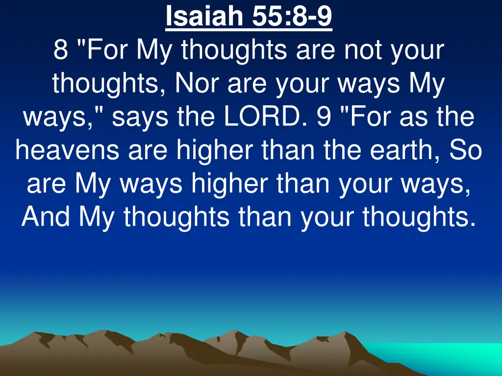 isaiah 55 8 9