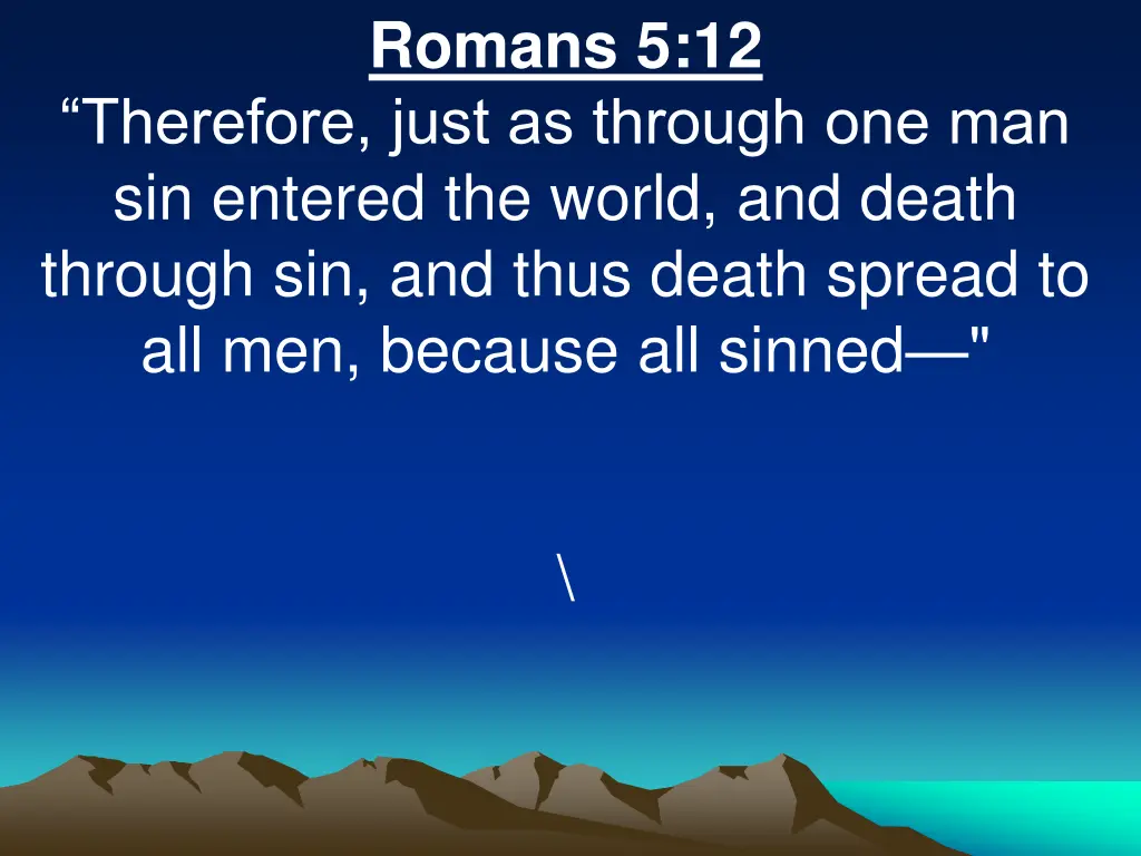 romans 5 12