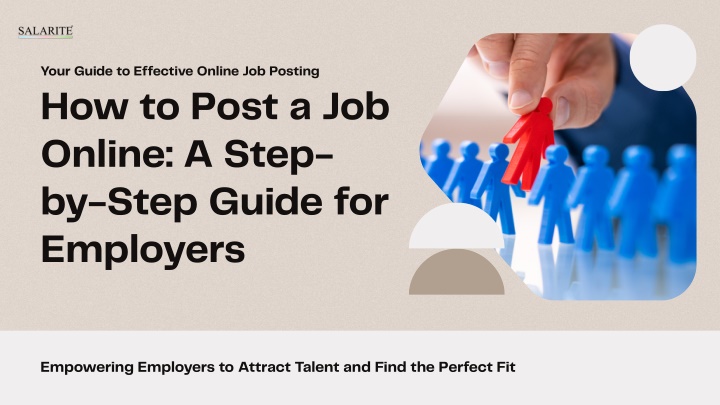 your guide to effective online job posting