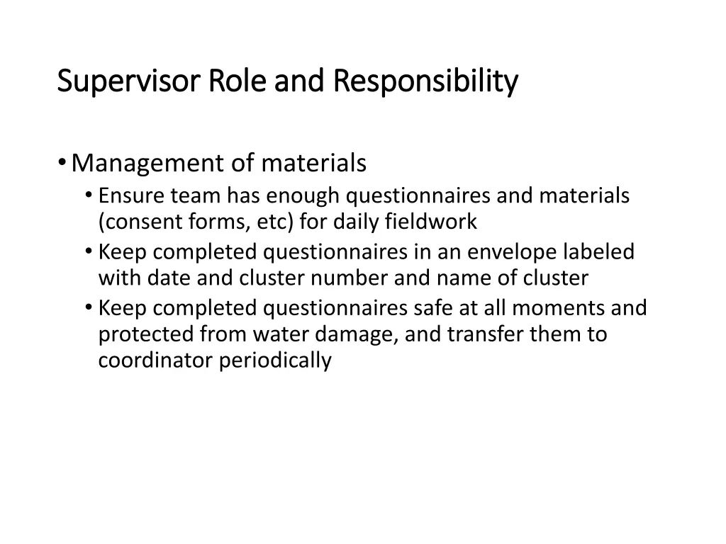 supervisor role and responsibility supervisor 1