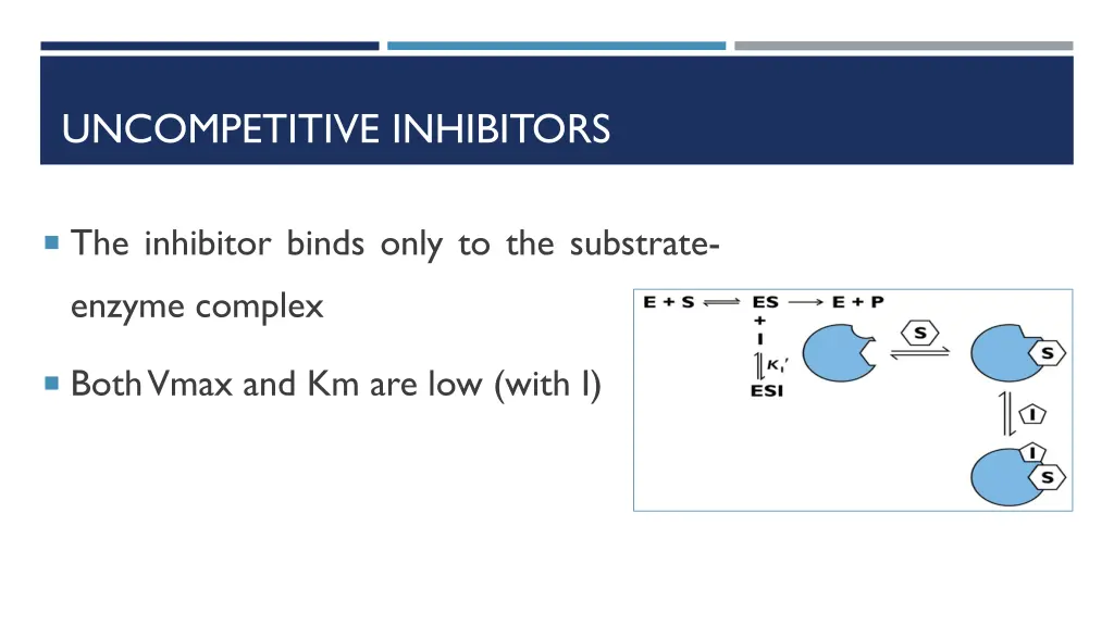 uncompetitive inhibitors