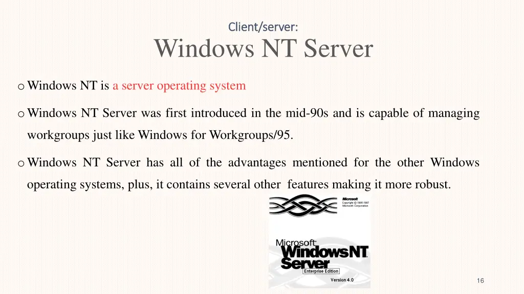 client server client server