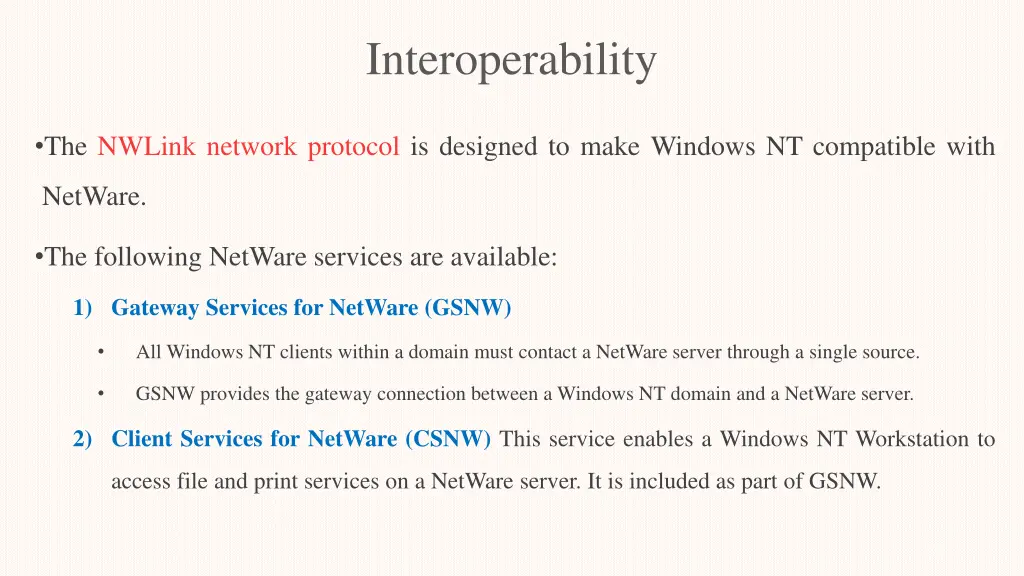 interoperability