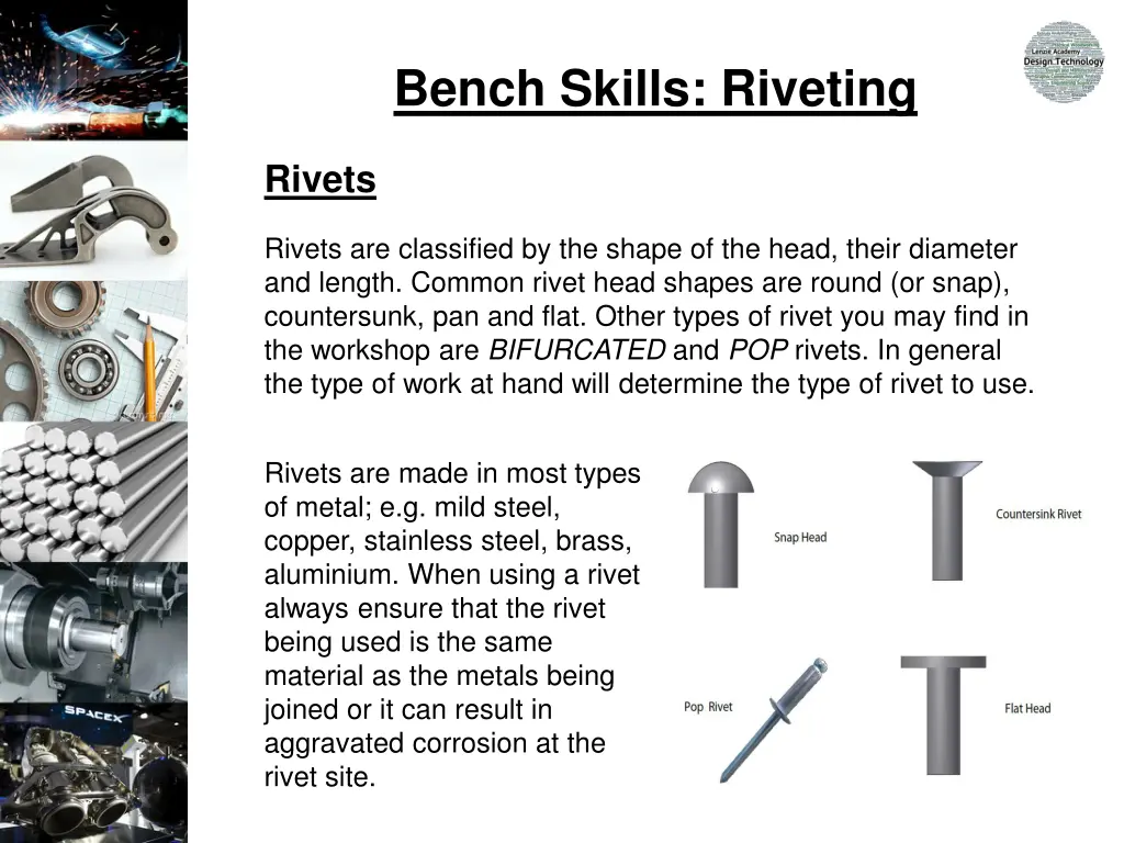 bench skills riveting 1
