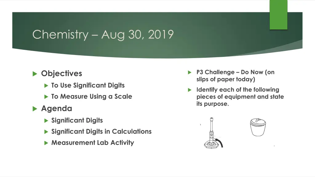 chemistry aug 30 2019