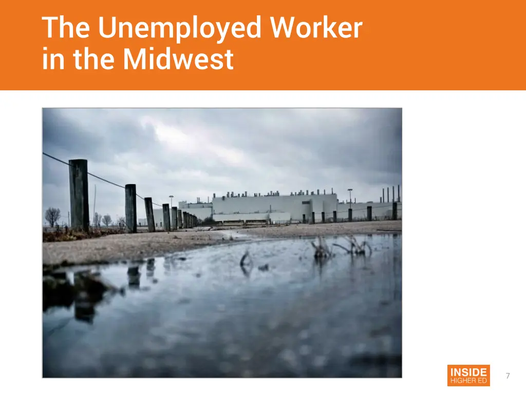 the unemployed worker in the midwest