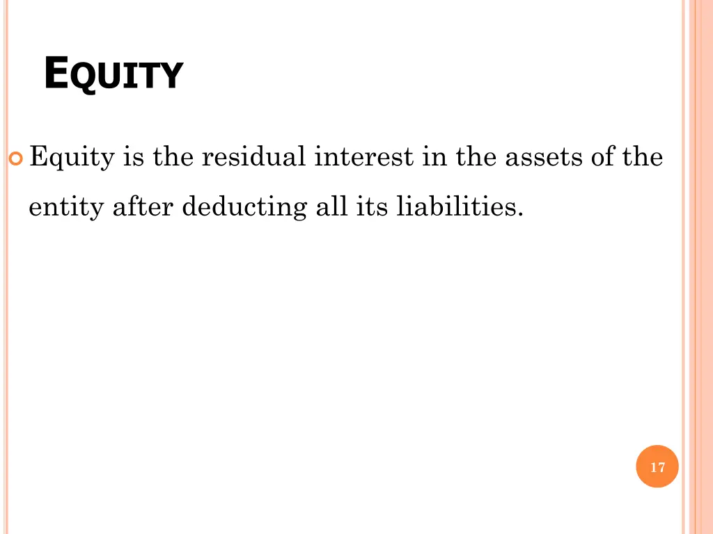 e quity