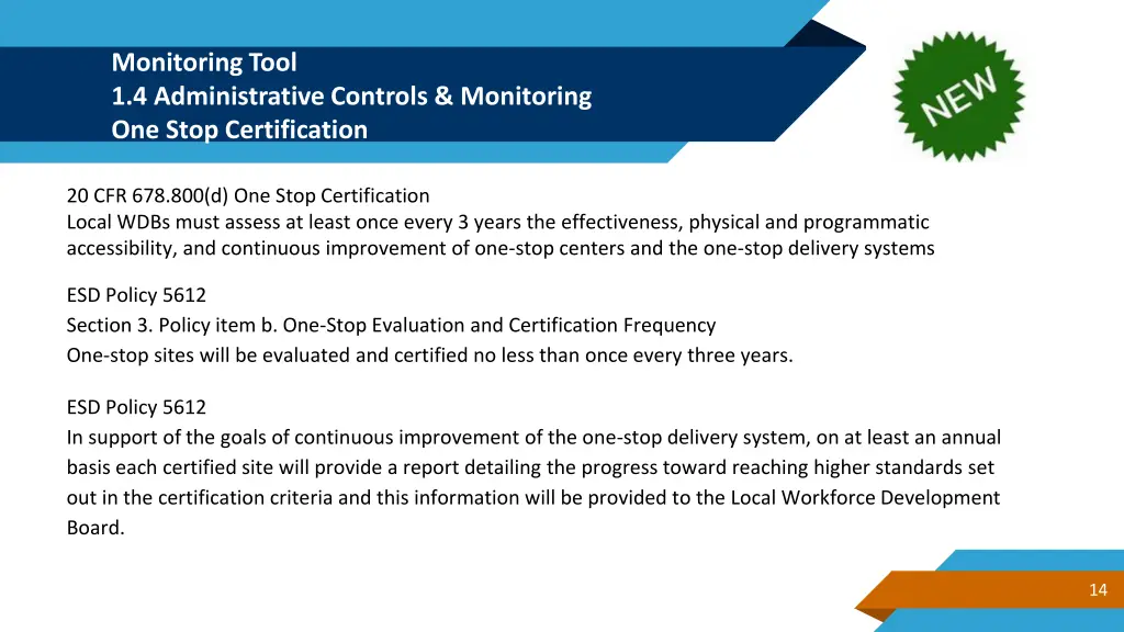 monitoring tool 1 4 administrative controls 1