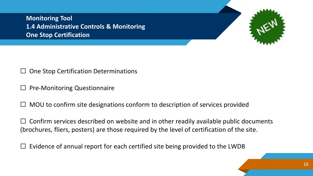 monitoring tool 1 4 administrative controls 3