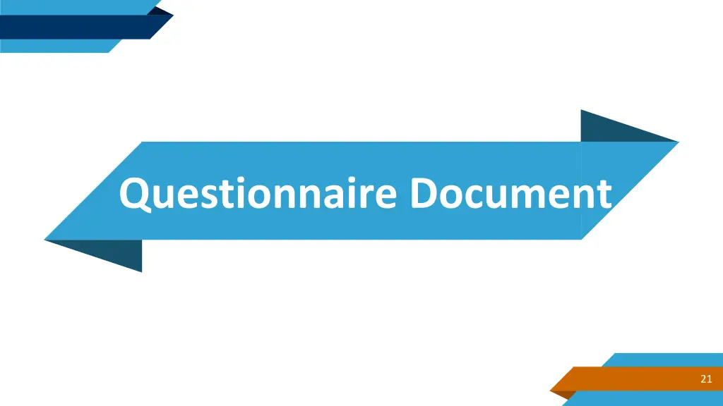 questionnaire document