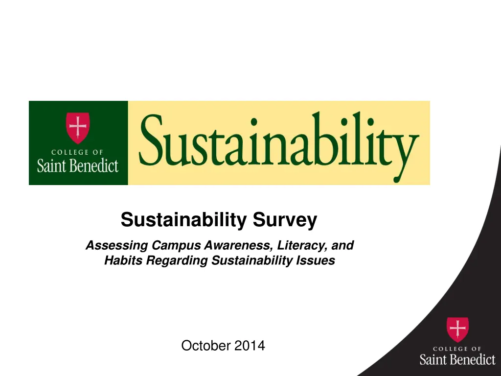 sustainability survey