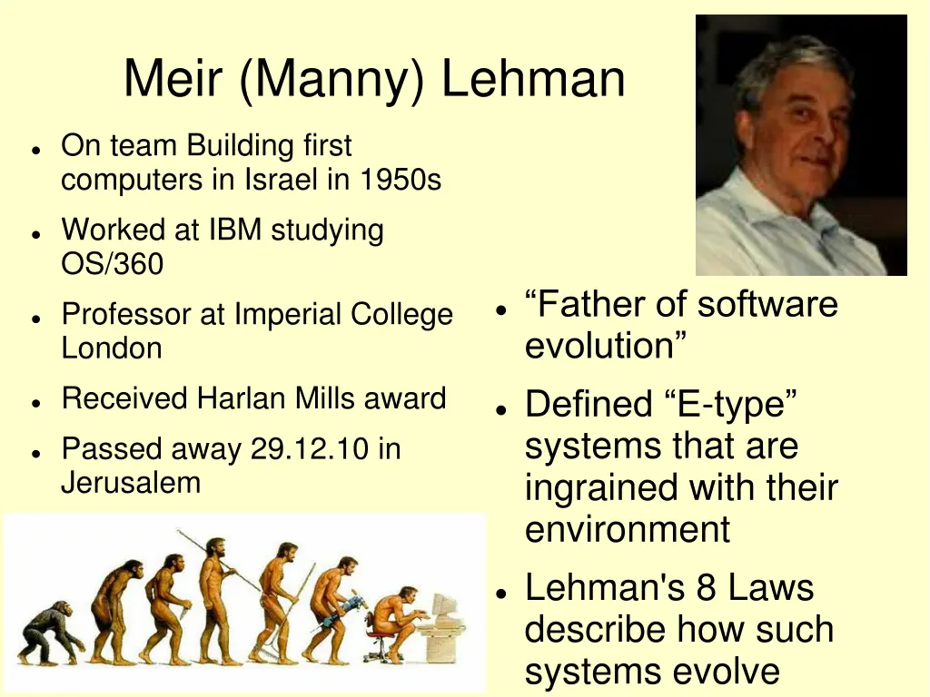 meir manny lehman
