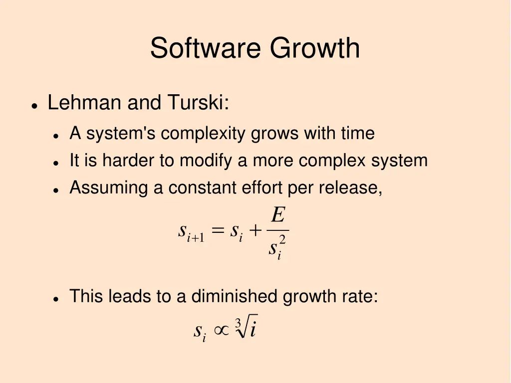 software growth 1