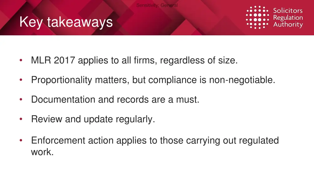 key takeaways