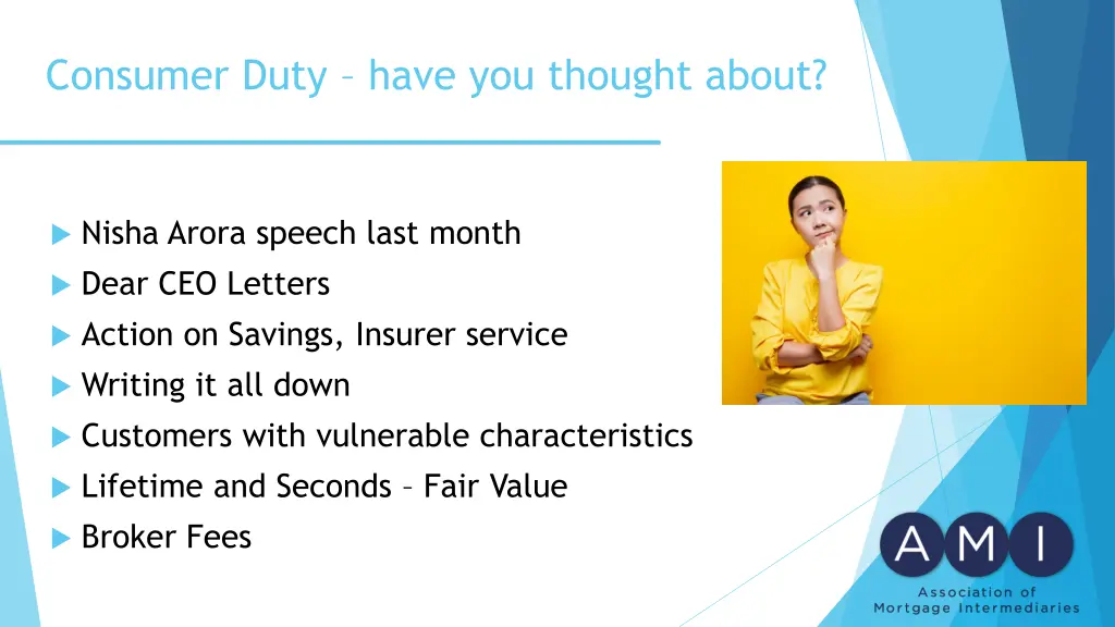 consumer duty have you thought about