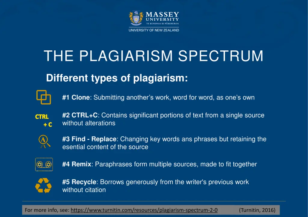 the plagiarism spectrum