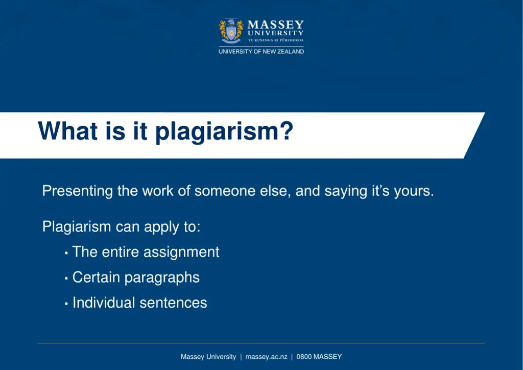 what is it plagiarism