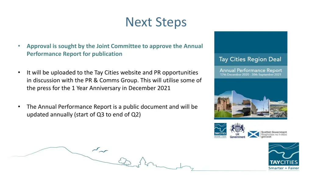 next steps