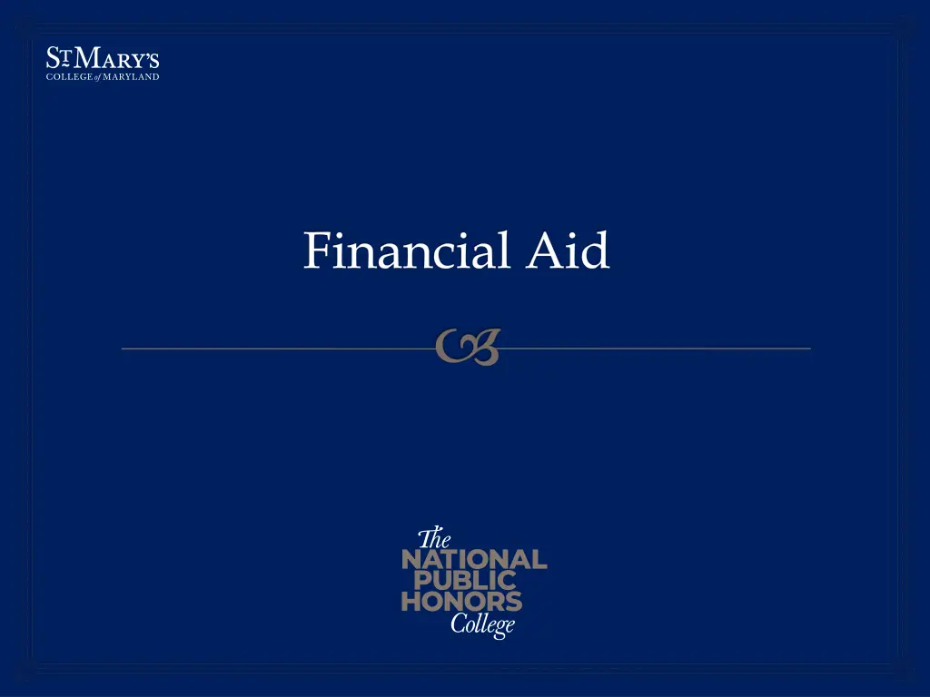 financial aid