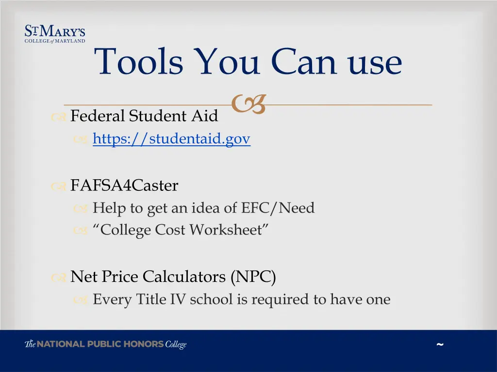 tools you can use