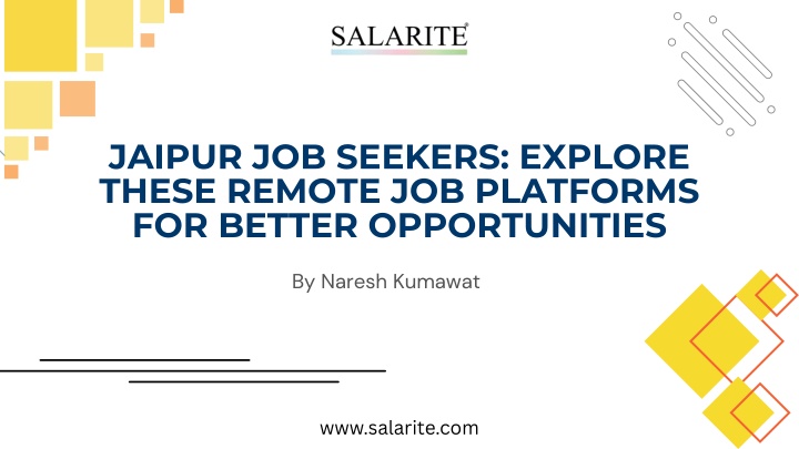 jaipur job seekers explore these remote