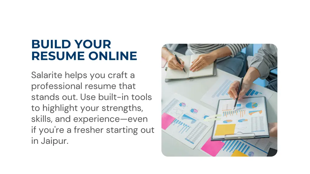 build your resume online
