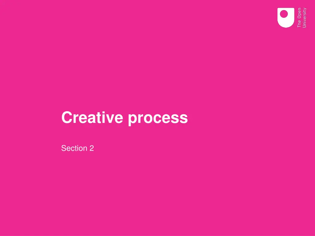 creative process