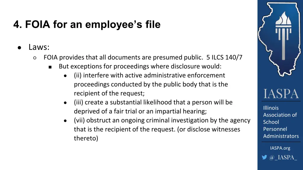 4 foia for an employee s file 1