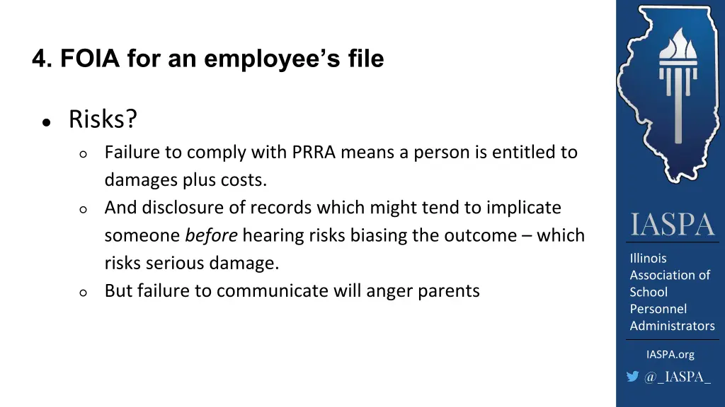 4 foia for an employee s file 4