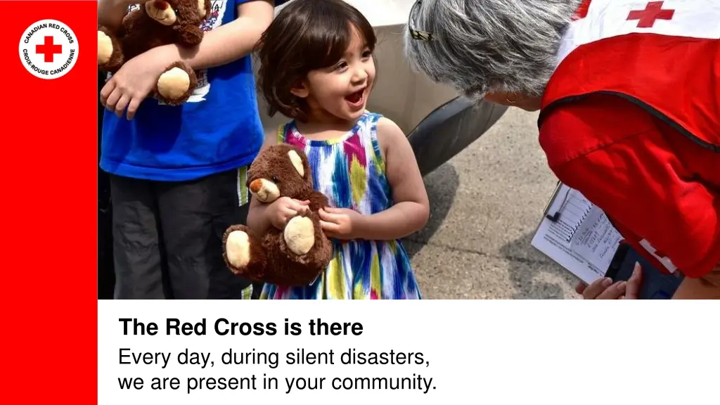 the red cross is there every day during silent