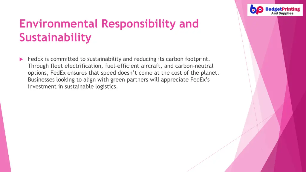 environmental responsibility and sustainability
